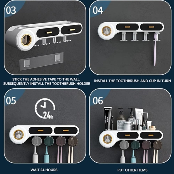Multi person/ function toothbrush holder NEW - Picture 7 of 9